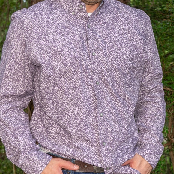 Banana Republic Other - Banana Republic Patterned Reg Fit Button Down